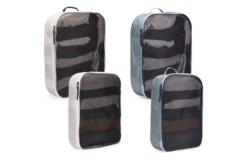 Opbevaringstaske Thule Packing Cube Family Set Pond Gray/White