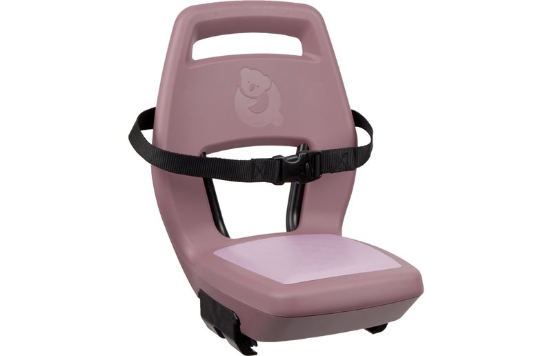 Cykelbarnstol Qibbel Junior 6+ Plum Rose