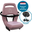 Cykelbarnstol Qibbel Junior 6+ Plum Rose