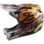 Cykelhjälm Troy Lee Designs D4 Carbon Mips Overspray Gold/Black
