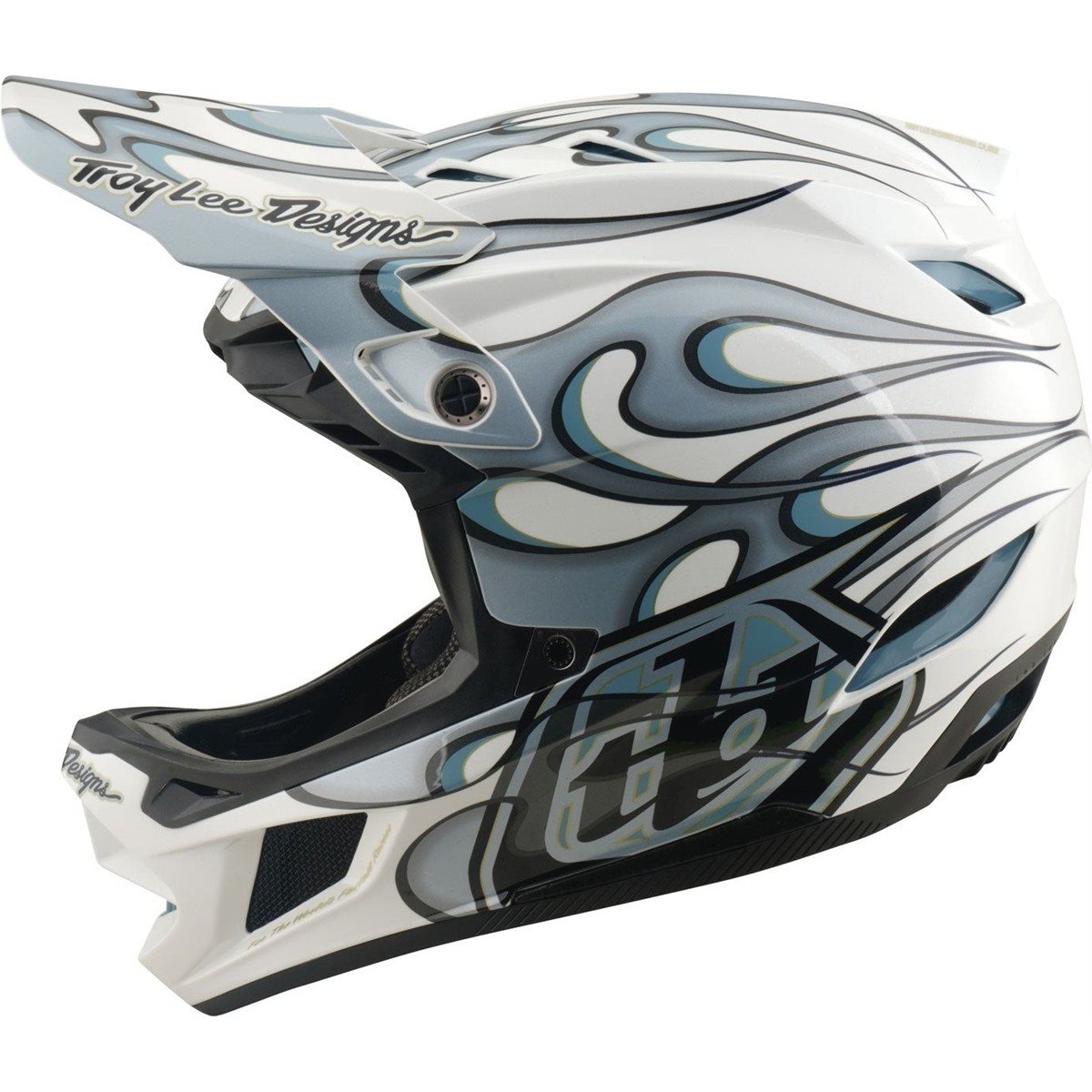 Sykkelhjelm Troy Lee Designs D4 Composite Helmet Mips Torched