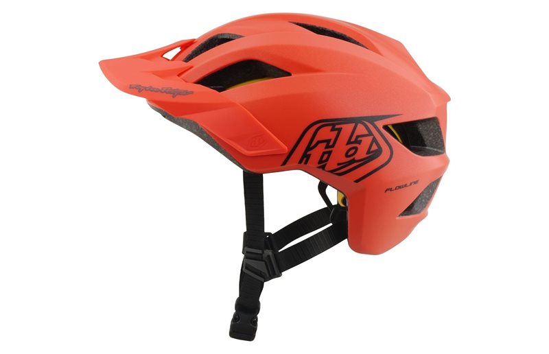 Cykelhjälm Barn Troy Lee Designs Youth Flowline Helmet Mips Point Coral/Charcoal
