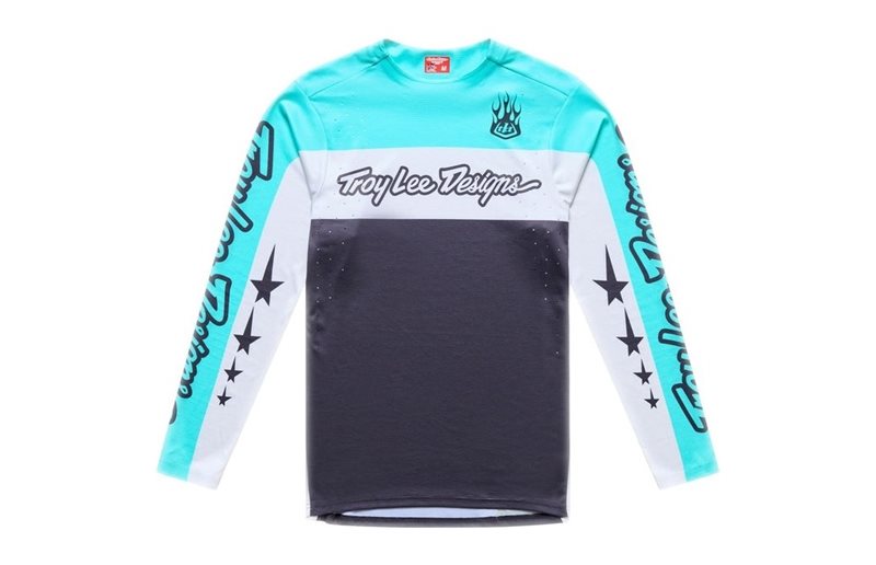 Cykeltröja Troy Lee Designs Sprint Pro Jersey Yo Moto Carbon