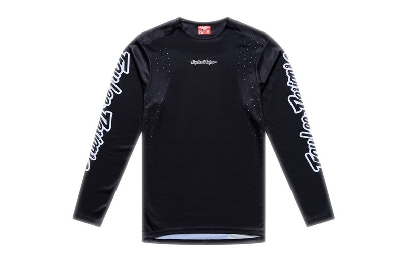 Cykeltröja Troy Lee Designs Sprint Pro Jersey Mono Black