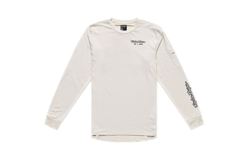 Cykeltröja Troy Lee Designs Ruckus Ride Long Sleeve Tee Art & Speed Pumice
