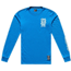 Cykeltröja Troy Lee Designs Skyline Ride Long Sleeve Tee One Eye Aero Blue