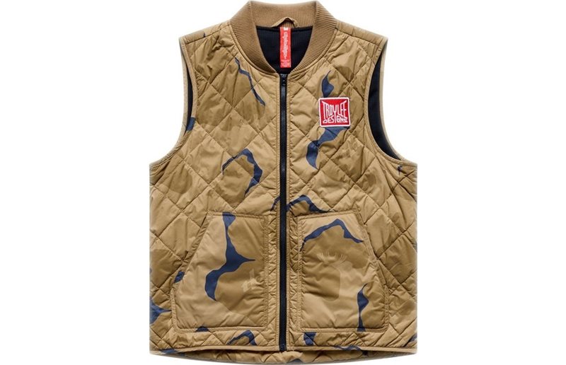 Cykelvest Troy Lee Designs Ruckus Ride Vest Flow Camo Sienna
