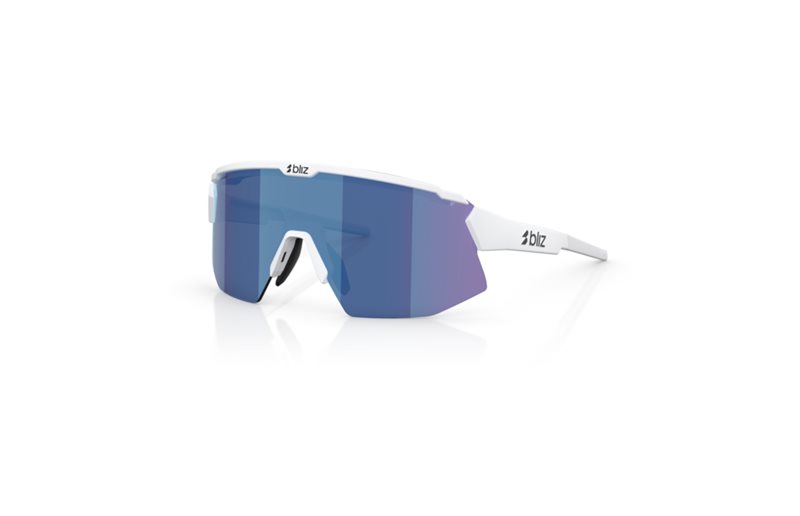 Cykelglasögon Bliz Breeze Matte White/Smoke-Blue Multicolour