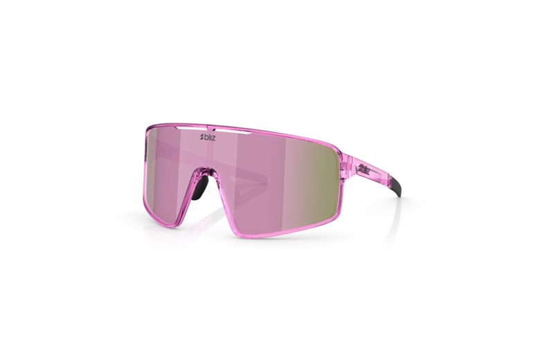 Cykelglasögon Bliz P001S Transparent Pink/Brown-Rose Multicolour