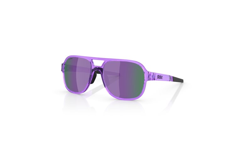 Solglasögon Bliz A006 Transparent Purple/Smoke-Purple Multicolour