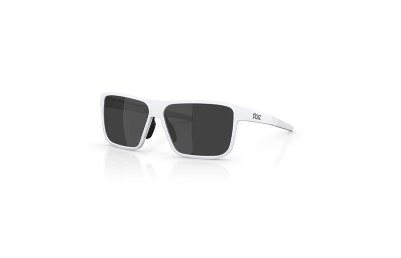 Solglasögon Bliz A008 Matte White/Smoke