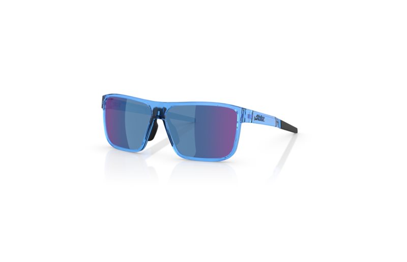 Solglasögon Bliz A008 Transparent Blue/Smoke-Blue Multicolour