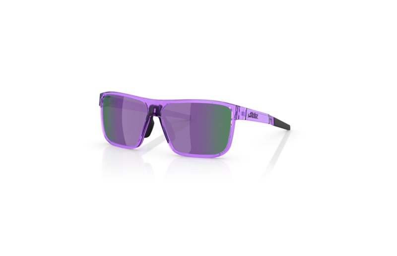 Solglasögon Bliz A008 Transparent Purple/Smoke-Purple Multicolour