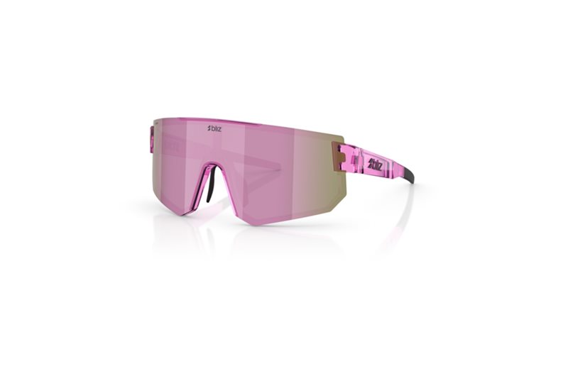Cykelglasögon Bliz P005S Transparent Pink/Brown-Rose Multicolour