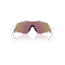 Cykelglasögon Oakley CYBR Zero Polished White/Prizm Sapphire