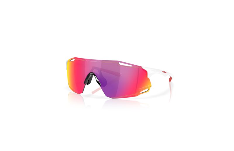 Cykelglasögon Oakley CYBR Dyno Polished White/Prizm Road
