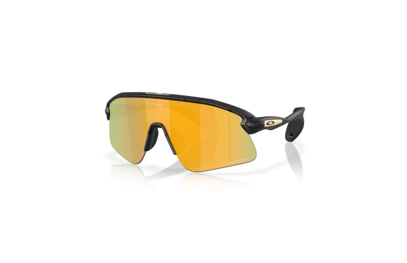 Cykelglasögon Oakley Stunt Devil Matte Black Splatter/Prizm 24K