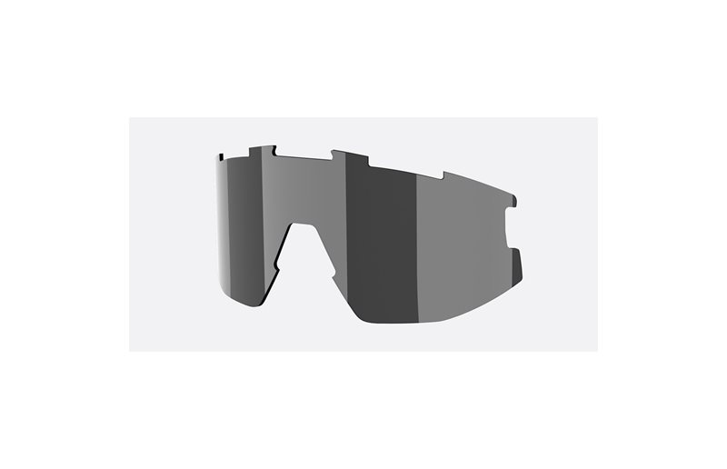 Lins Bliz Matrix Small Spare Lens Smoke Silver Mirror