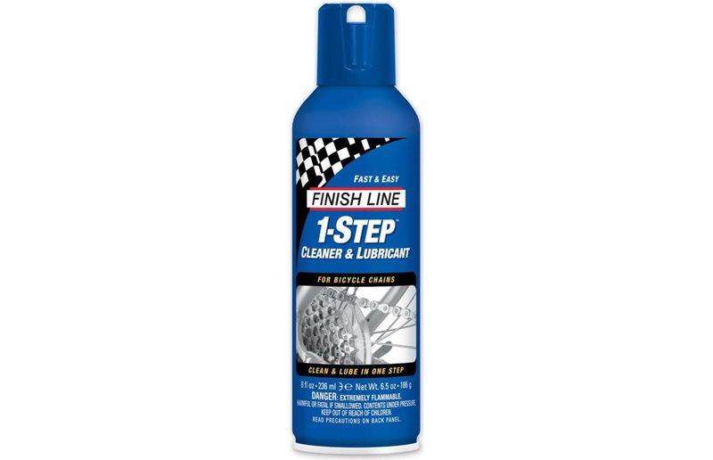 Kedjeolja Finish Line 1-Step Cleaner & Lubricant 240ml Aerosol