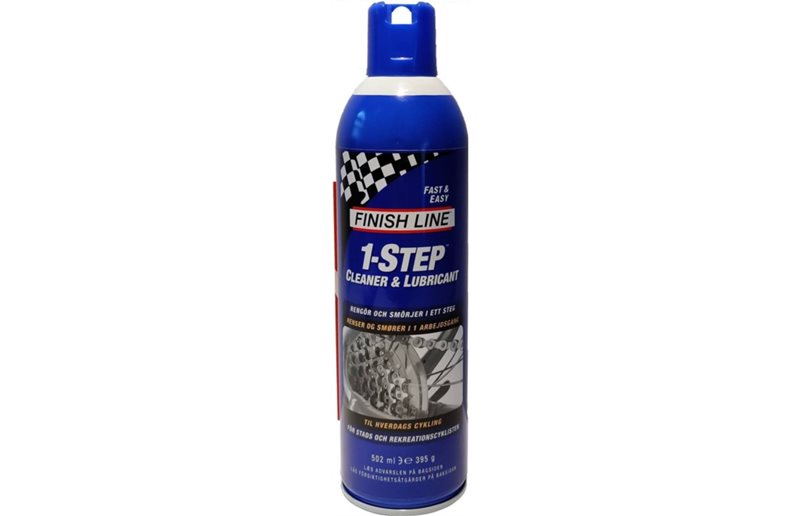 Kedjeolja Finish Line 1-Step Cleaner & Lubricant 500ml Aerosol