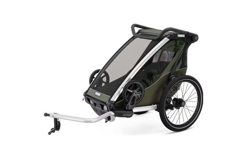 Pyöräkärry Thule Chariot Lite Single Vintage Green