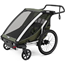 Pyöräkärry Thule Chariot Lite Double Vintage Green