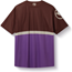 Cykeltröja Endura SingleTrack Core Print S/S End Mahogany