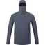 Cykeltröja Endura AllTrack Roam Scuba Hoodie Carbon Grey