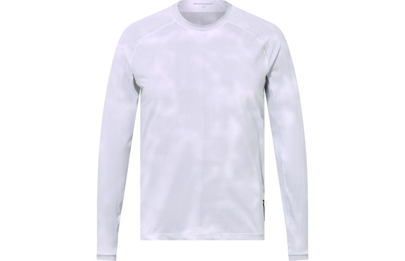 Cykeltröja Endura AllTrack Roam L/S Tech White