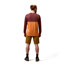 Cykeltröja Endura SingleTrack Core Printed L/S End Orange