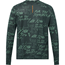 Cykeltröja Endura SingleTrack L/S Print Carbon Grey