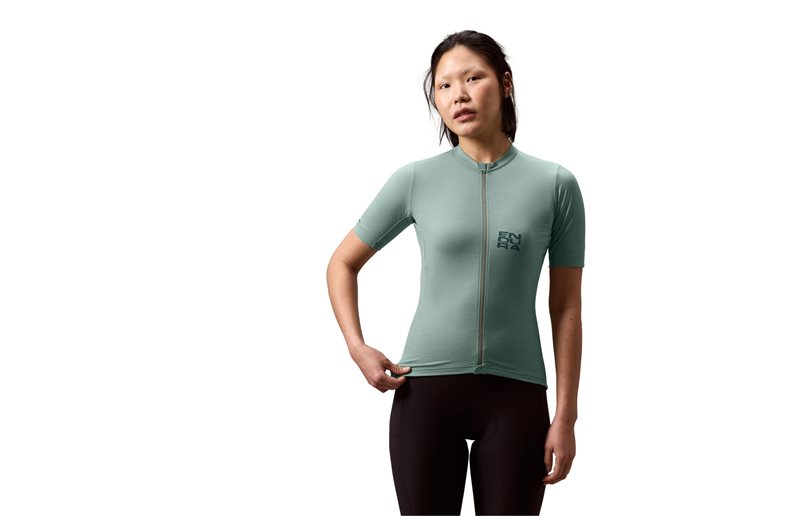 Cykeltröja Endura Women's AllTrack Ride S/S Sage Green
