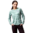 Cykeltröja Endura Women's SingleTrack L/S Print Sage Green