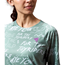 Cykeltröja Endura Women's SingleTrack L/S Print Sage Green