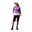 Cykeltröja Endura Women's SingleTrack L/S Print End Purple