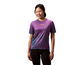 Cykeltröja Endura Women's SingleTrack S/S Print End Purple