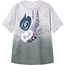 Cykeltröja Endura Women's SingleTrack S/S Print Aero Blue