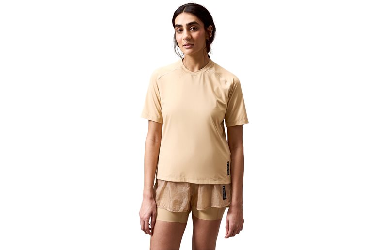 Cykeltröja Endura Women's AllTrack Roam S/S Tech Sand