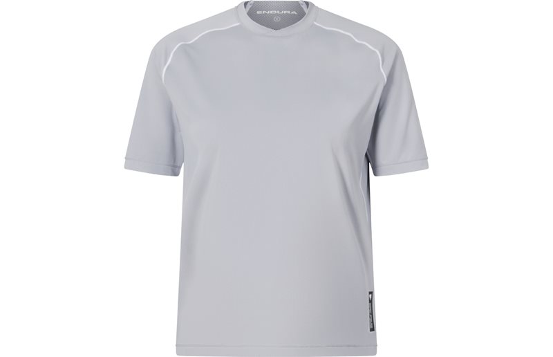 Cykeltröja Endura Women's AllTrack Roam S/S Tech Aluminium