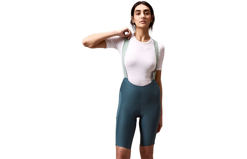 Cykelshorts Endura Women's AllTrack Ride Bib Teal