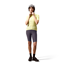 Cykelshorts Endura Women's AllTrack Ride Bib Carbon Grey