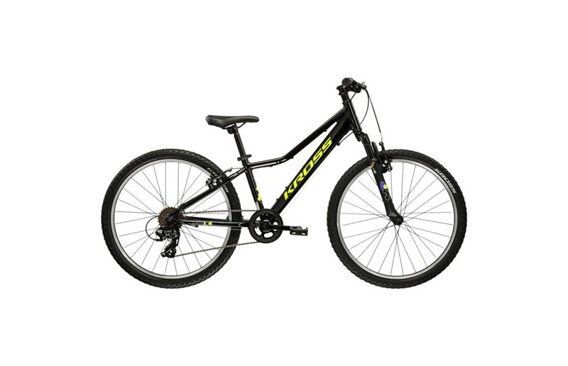 Barnesykkel Kross Hexagon JR 1.0 Black/Yellow