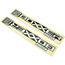 Dekalkit RockShox BoXXer Ultimate D1+ Metallic White Silver/Black