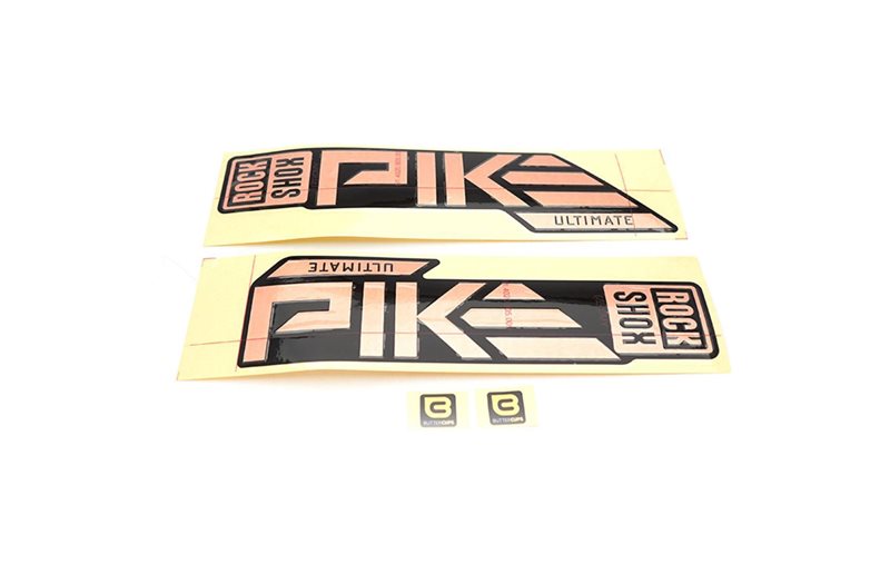 Dekalkit RockShox Pike Ultimate 2023+ Matte Copper Foil/Gloss Black