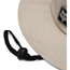 Hatt Fox Base Over Sun Hat Chalk