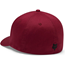 Keps Fox Badge Flexfit Hat Cabernet