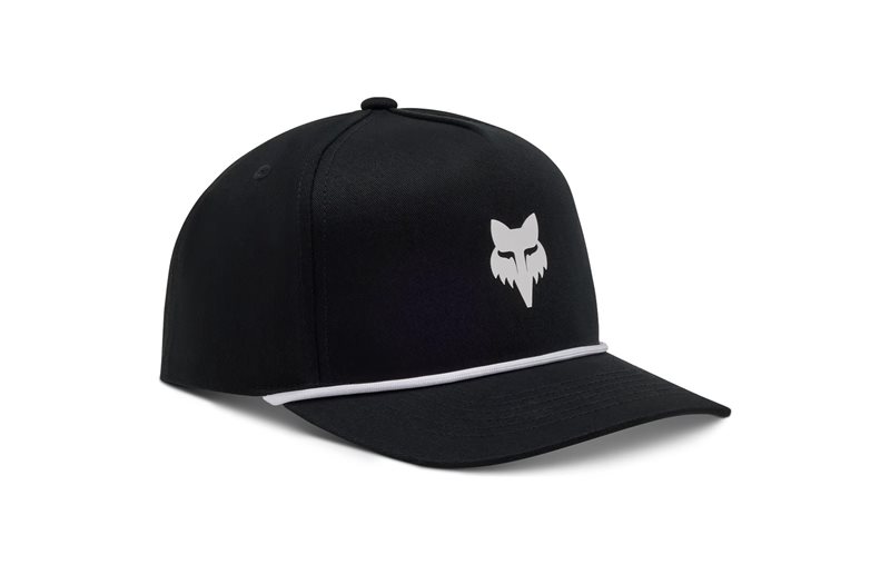 Keps Fox Fox Head Rope Hat Black
