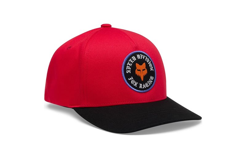 Keps Fox Yth Badge Snapback Hat Red