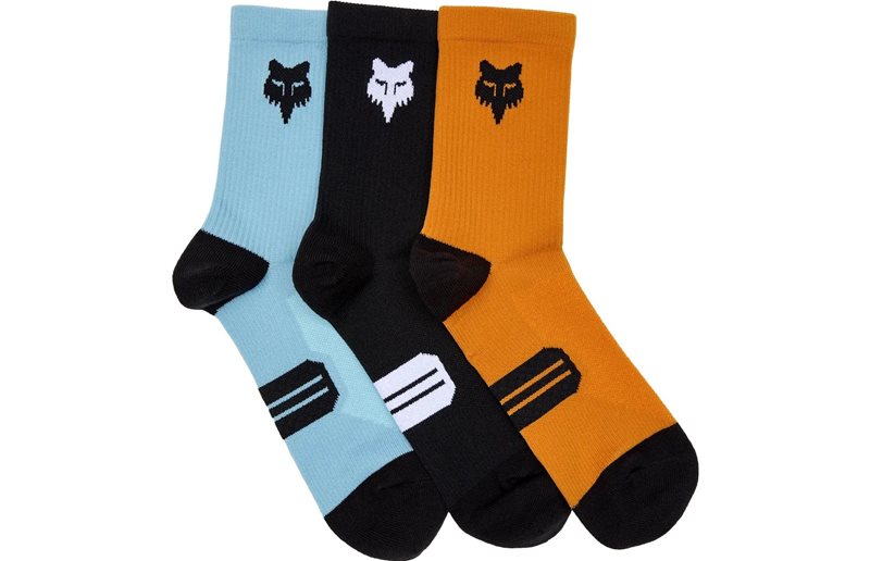 Cykelstrumpor Fox 6" Ranger Sock Prepack Multi Black/Multi