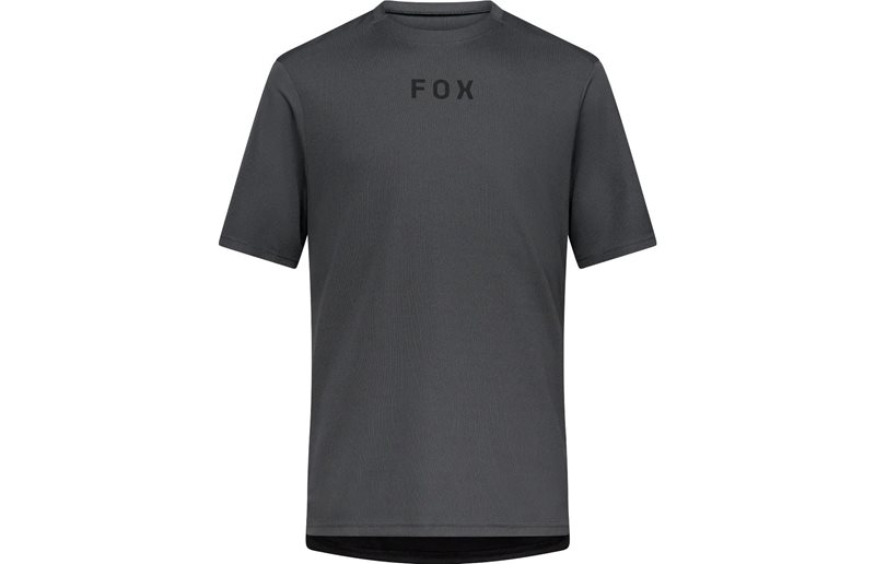 Cykeltröja Fox Ranger SS Jersey Wordmark Dark Shadow | Cykloteket